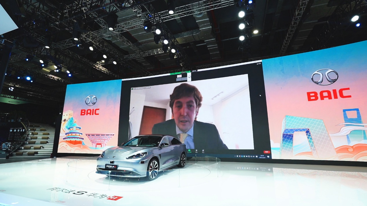 BAIC Held “Together Drive BAIC Up” BAIC Global Partners Video Conference at AUTO Shanghai